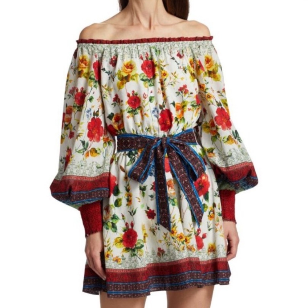 NWT Alice and olvia floral dress - Picture 2 of 3